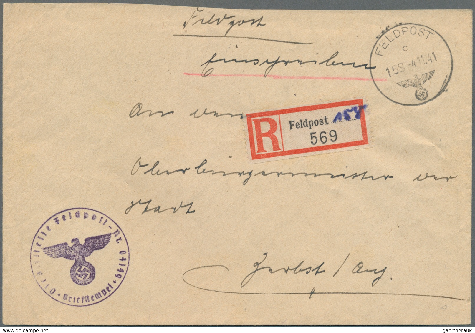 Feldpost 1. Weltkrieg: 1870/1947 (ca.), Feldpost/Kriegsgefangenenpost, vielseitiges Lot von 44 Brief