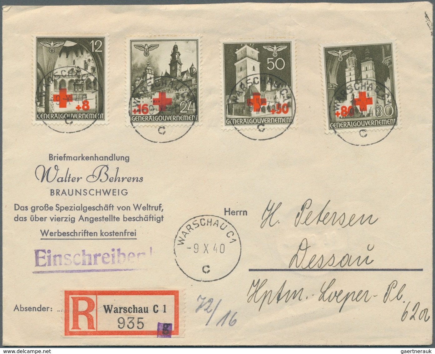 Deutsche Besetzung II. WK: 1938/1941, 39 Teils Sammlerbelege In Guter Qualtität Aus Luxemburg, Elsaß - Besetzungen 1938-45