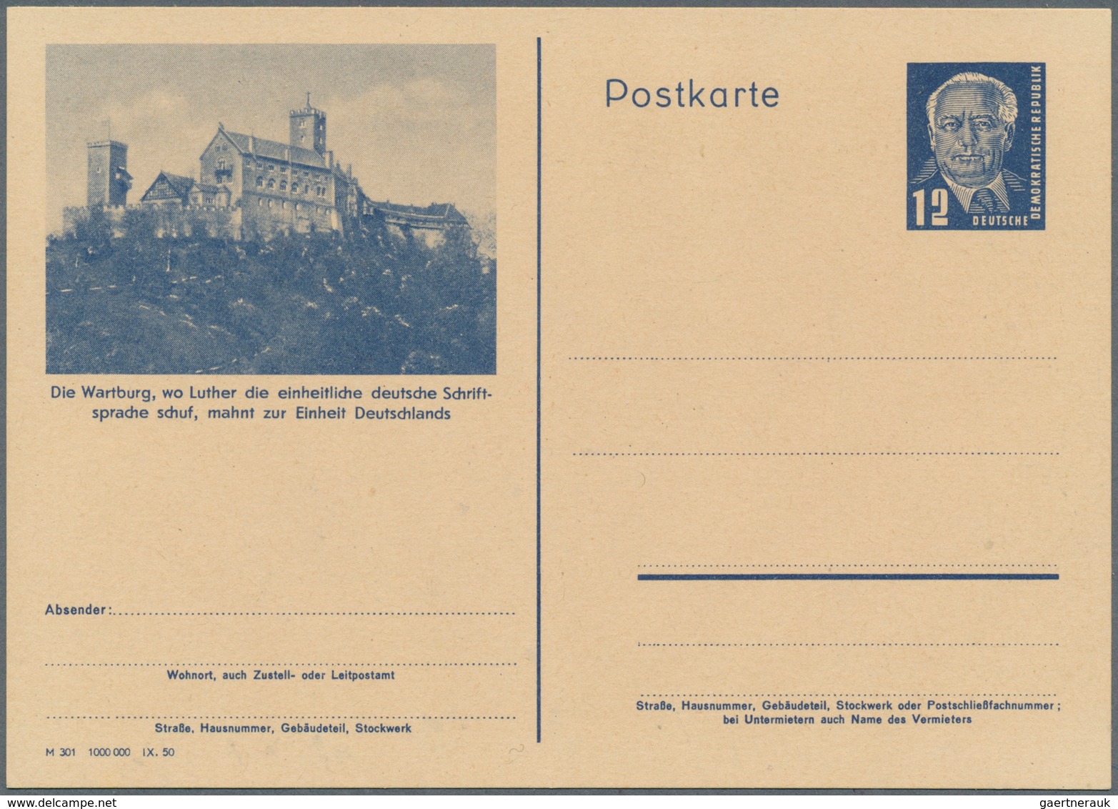 DDR - Ganzsachen: 1950/1990, Saubere Sammlung Von über 100 Ungebrauchten Ganzsachen Mit Karten Und U - Sonstige & Ohne Zuordnung