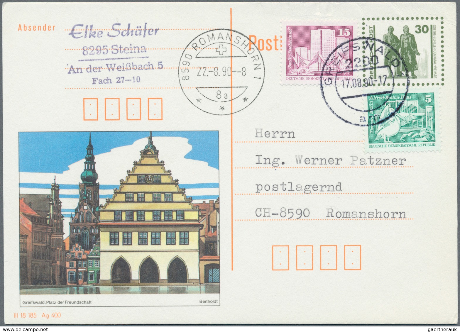 DDR - Ganzsachen: 1952/1991, Reichhaltiger Bestand Von über 1.500 Ganzsachen Ab Pieck Mit Karten Und - Autres & Non Classés