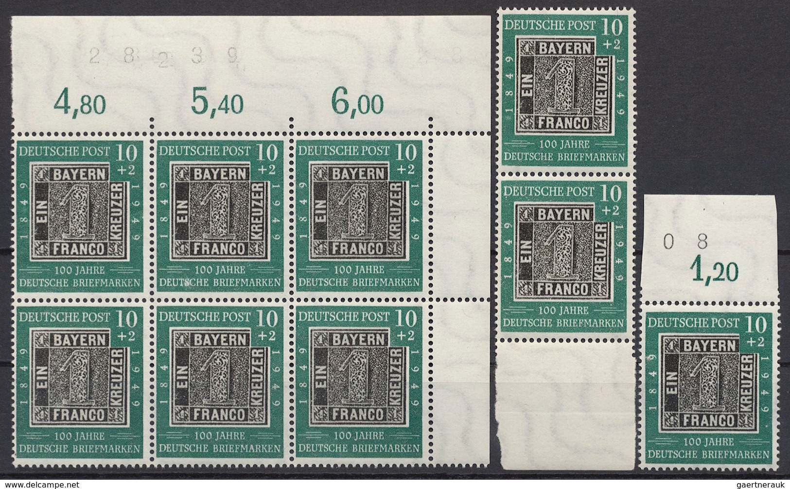 Bundesrepublik und Berlin: 1945/2000, Bizone/Bund/Berlin großer Lagerbestand mit etwas DDR, etwa übe