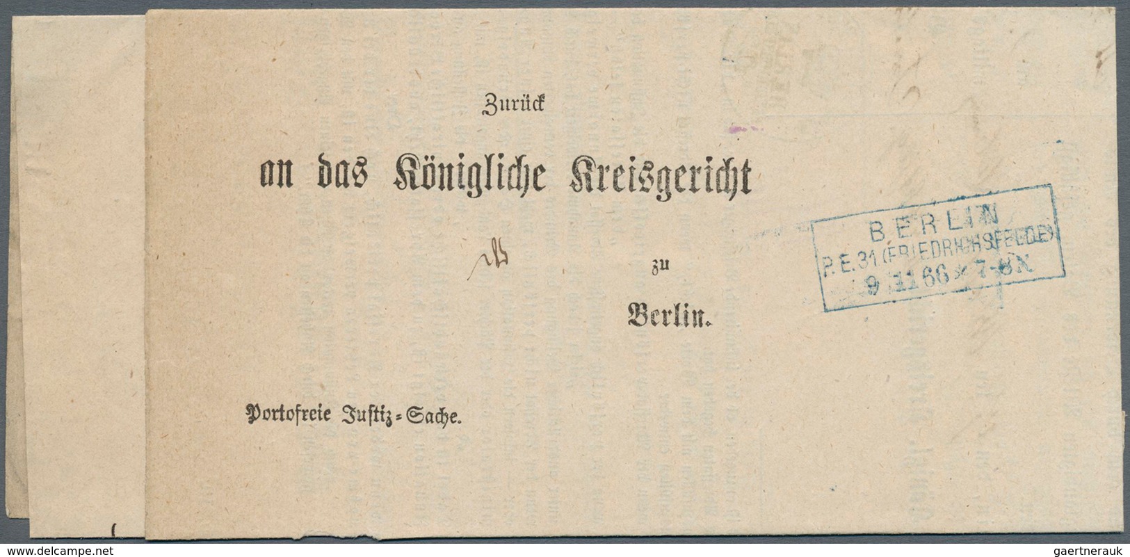 Berlin - Vorläufer: 1843/1917, Berlin, Stempel Der Ehemaligen Berliner Vororte, Sammlung Von Ca 160 - Lettres & Documents