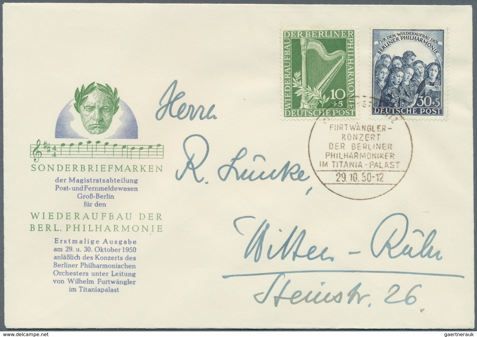 Berlin: Ab 1949. Tolle Partie Früher, Guter Briefe, Dabei 61/63 FDC, 4x 72/73 FDC, 4x 87 FDC, 3x 80/ - Gebraucht