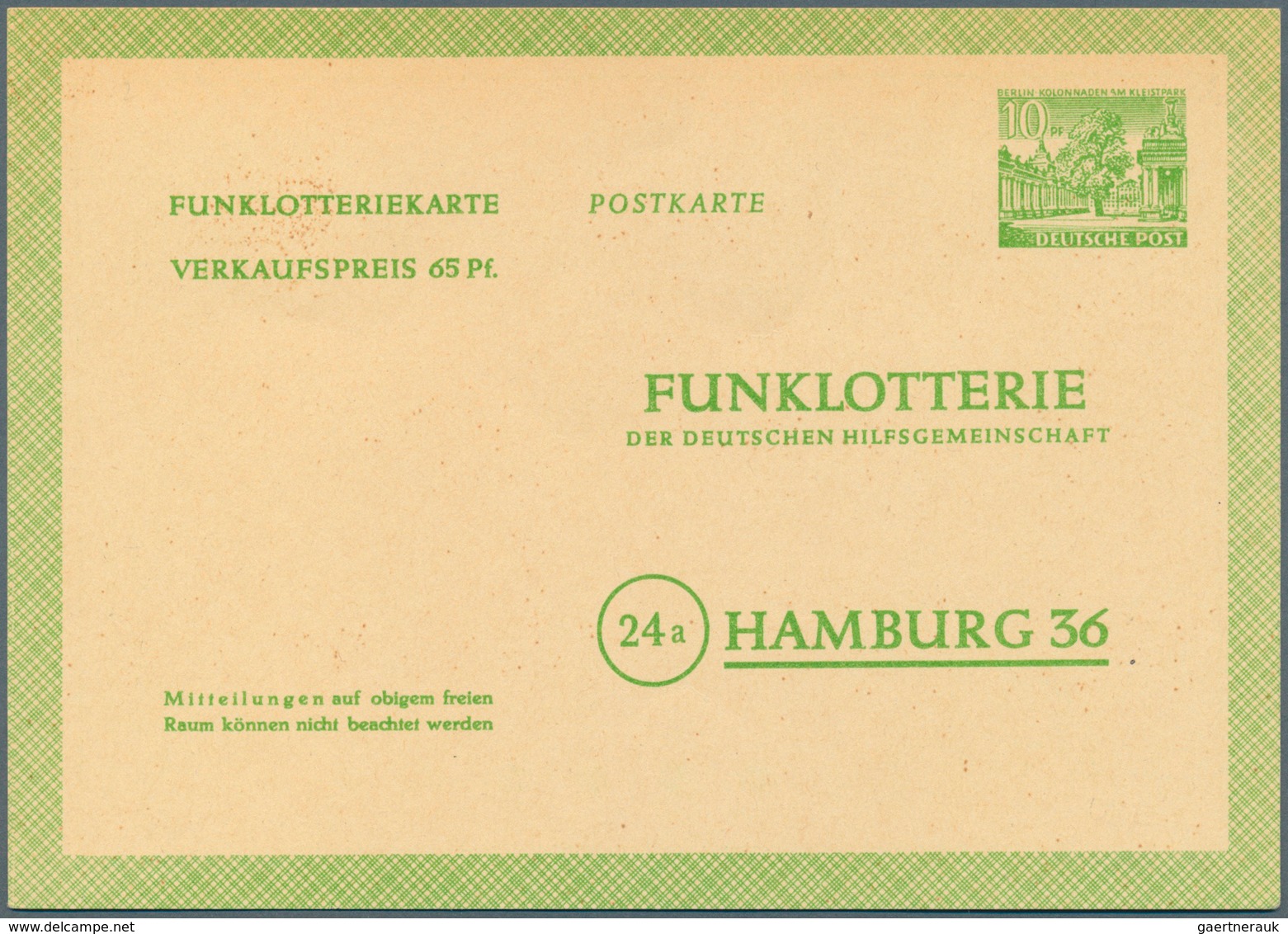 Berlin - Ganzsachen: 1948/1956. Sammlung Von 33 Postkarten Und LP-Faltbriefen. Überwiegend Ungebrauc - Sonstige & Ohne Zuordnung