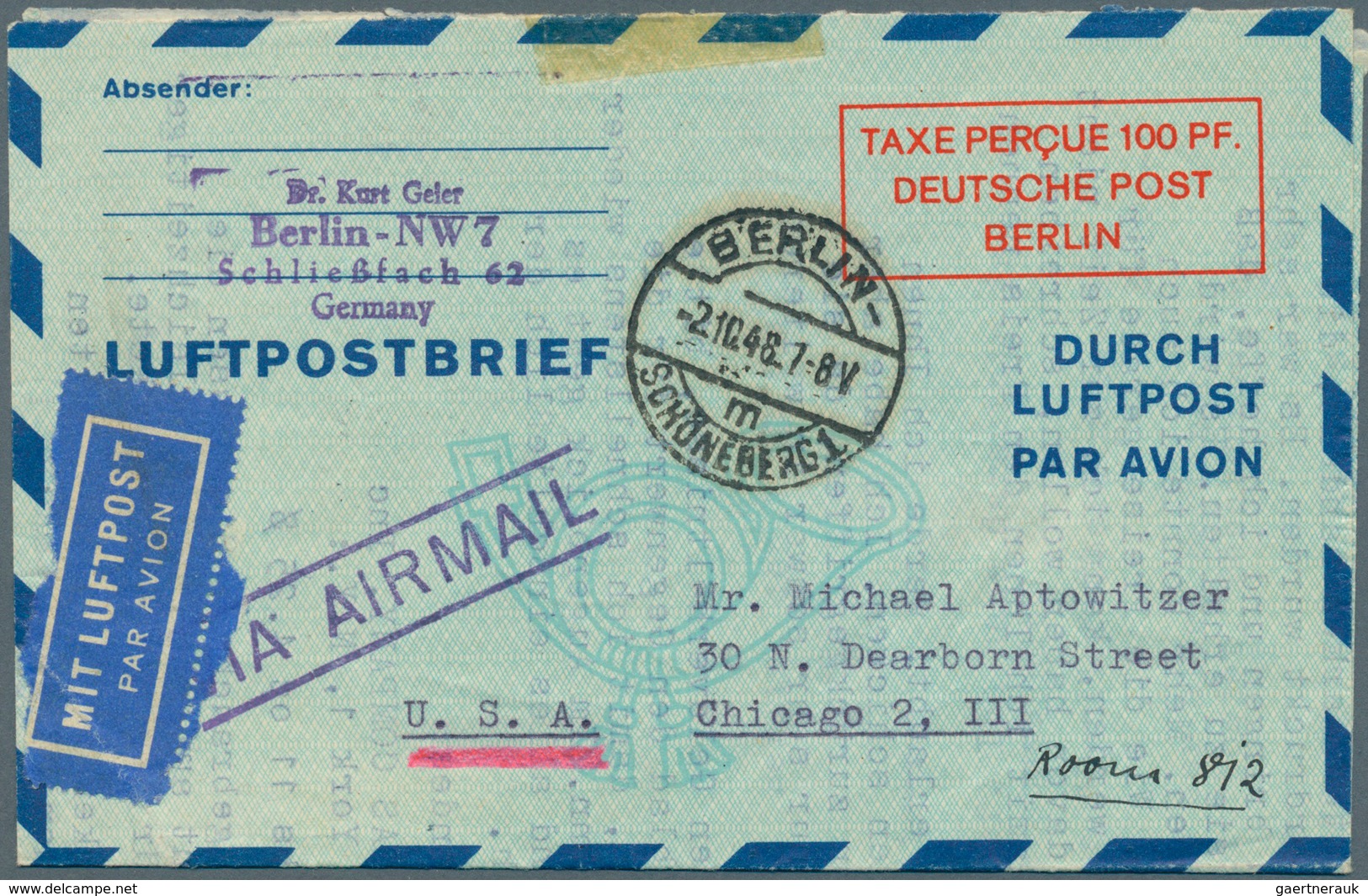 Berlin - Ganzsachen: 1948/1967. Spannende Sammlung Von 109 Nur Versch. POSTKARTEN, Oft Doppelt Gesam - Autres & Non Classés