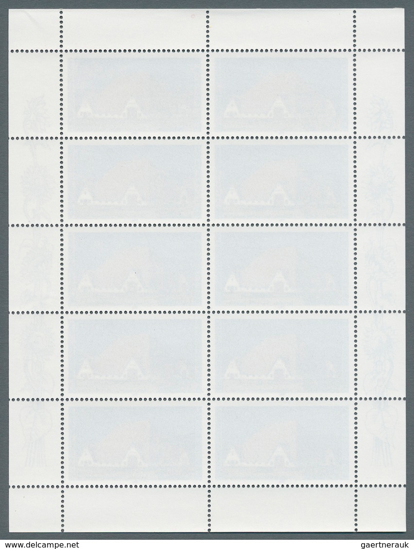 Bundesrepublik Deutschland: Ab 1949 Schachtel mit Abarten und Fehldrucken,etc., dabei z.B. Bund 113