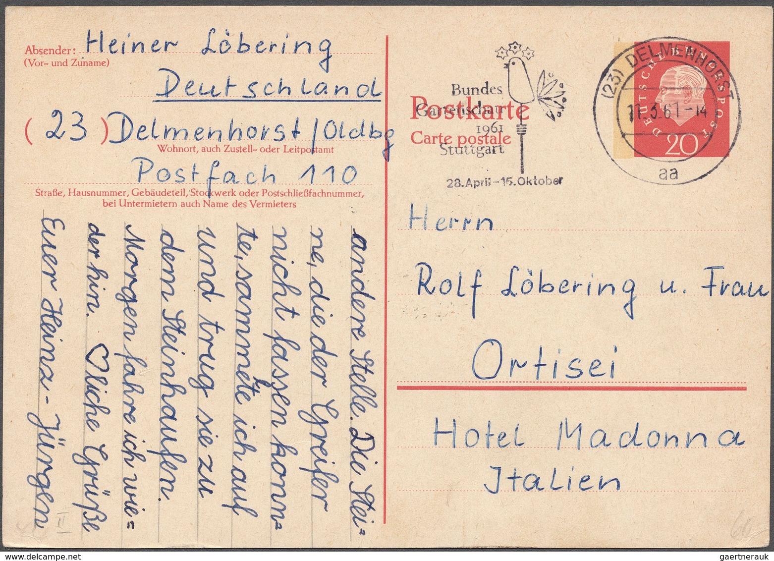 Bundesrepublik Deutschland: 1950/97, interessanter Posten mit 233 Ganzsachen, darunter Spitzenstücke