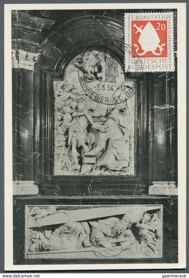 Bundesrepublik Deutschland: 1952/1958, Lot Von 16 Maximumkarten, Dabei Sind Max Und Moritz, Diesel, - Collections