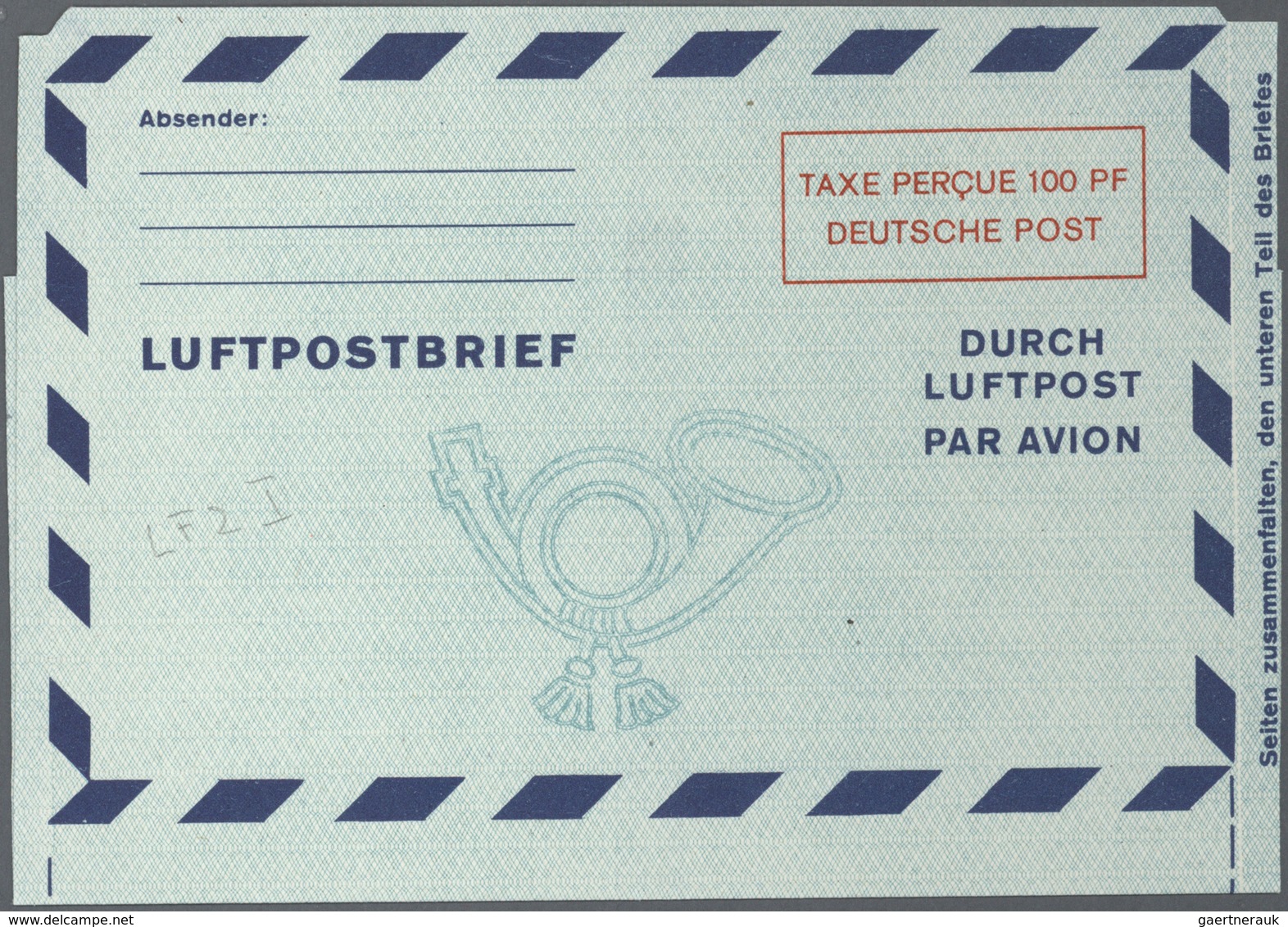 Bundesrepublik - Ganzsachen: 1948/2011. Umfangreiche Sammlung Mit Einigen Hundert Karten, Luftpostle - Autres & Non Classés