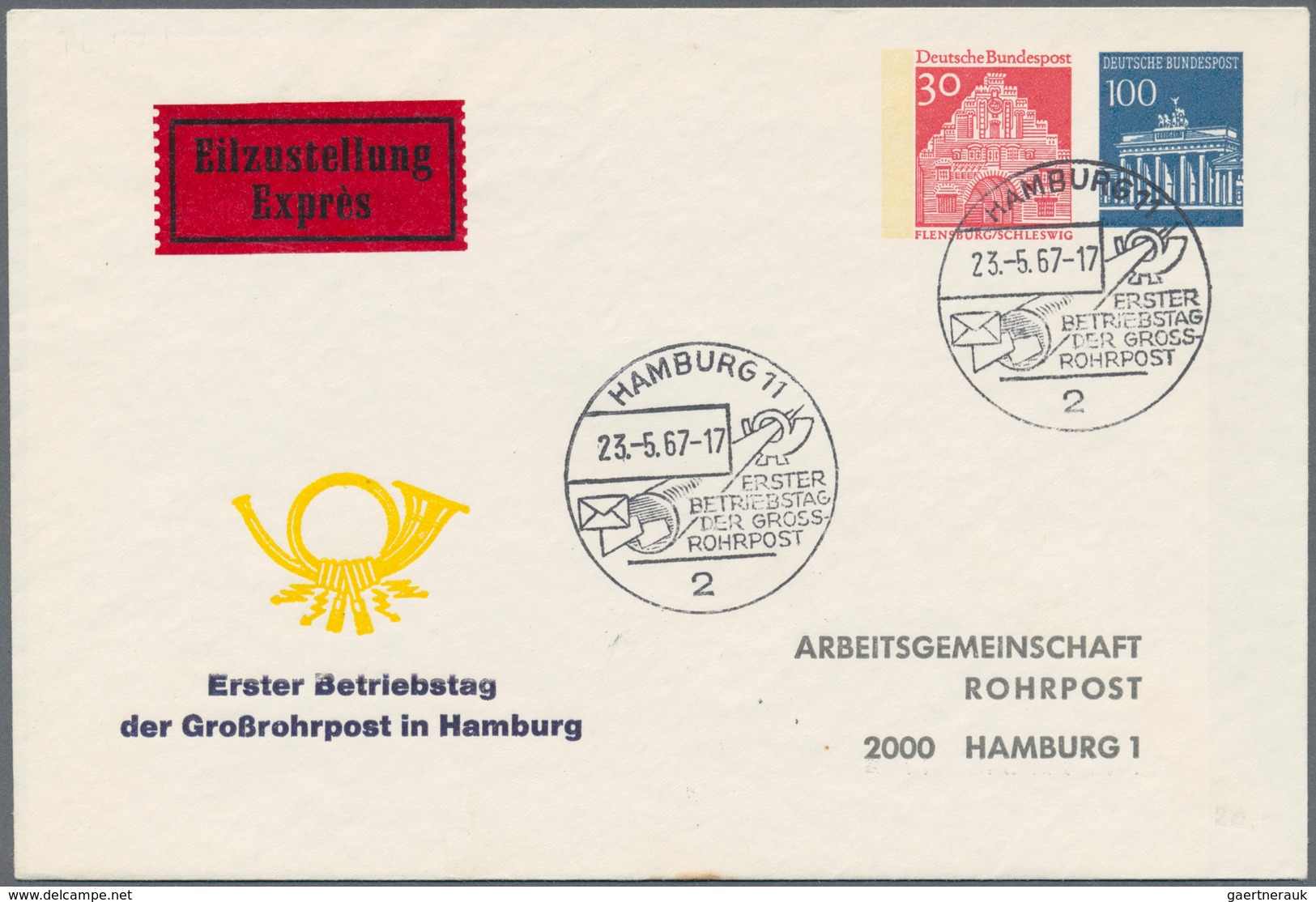 Bundesrepublik - Ganzsachen: 1952/1985, Umfangreicher Sammlungsbestand Mit Einigen Hundert (geschätz - Sonstige & Ohne Zuordnung