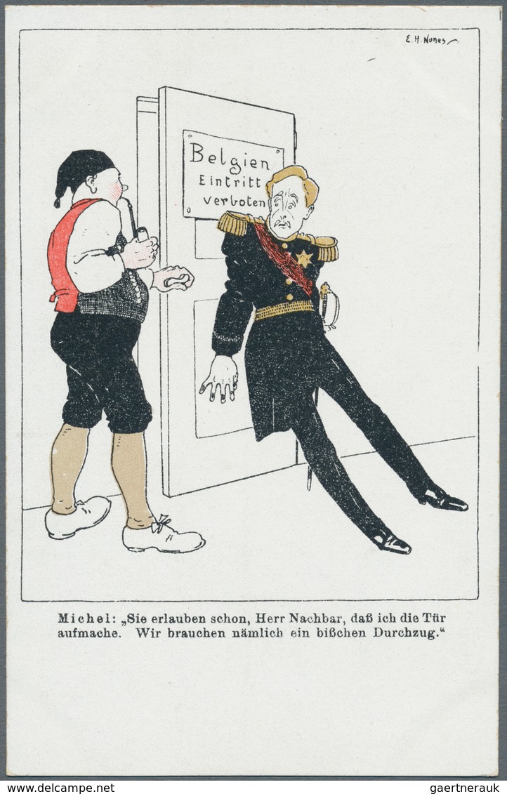 Ansichtskarten: Politik / Politics: BELGIEN, Politik & Geschichte, Eine Historische Partie Mit Gut 3 - Persönlichkeiten