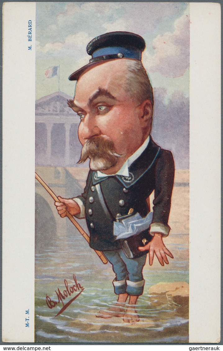 Ansichtskarten: Politik / Politics: FRANKREICH, Politik & Geschichte Bis 1920, Eine Historische Part - Persönlichkeiten