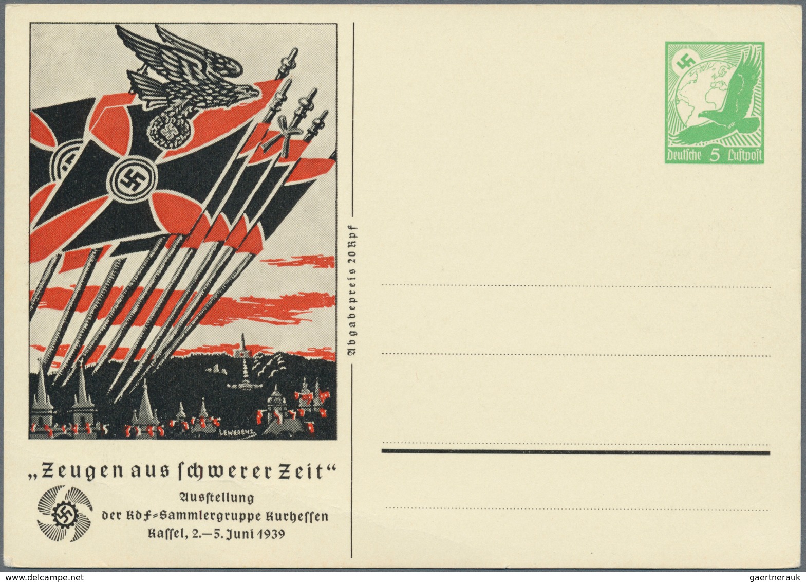 Ansichtskarten: Propaganda: III.REICH, 1933/1941, Interessante Partie Mit über 30 Propagandakarten I - Partis Politiques & élections