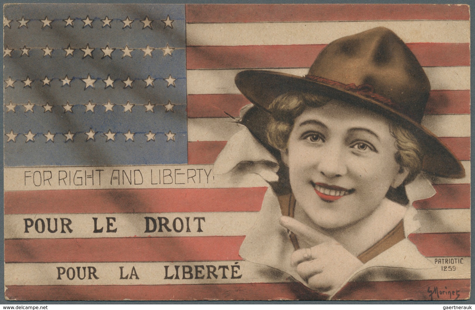 Ansichtskarten: Motive / Thematics: 1. WELTKRIEG, französische Sammlung "Dirigeants Allies" (Die Ver