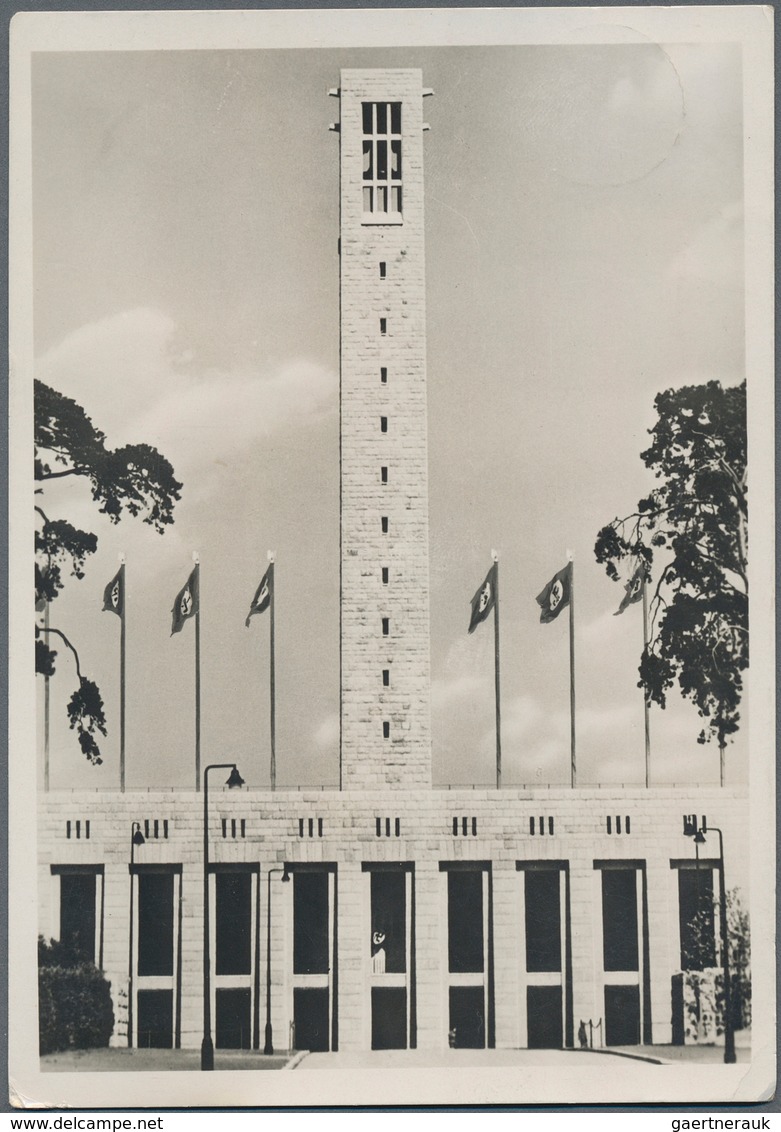 Ansichtskarten: Motive / Thematics: 1936, Dt. Reich Für Olympia Berlin '36. Lot Von 397 Foto-AK Zu D - Other & Unclassified