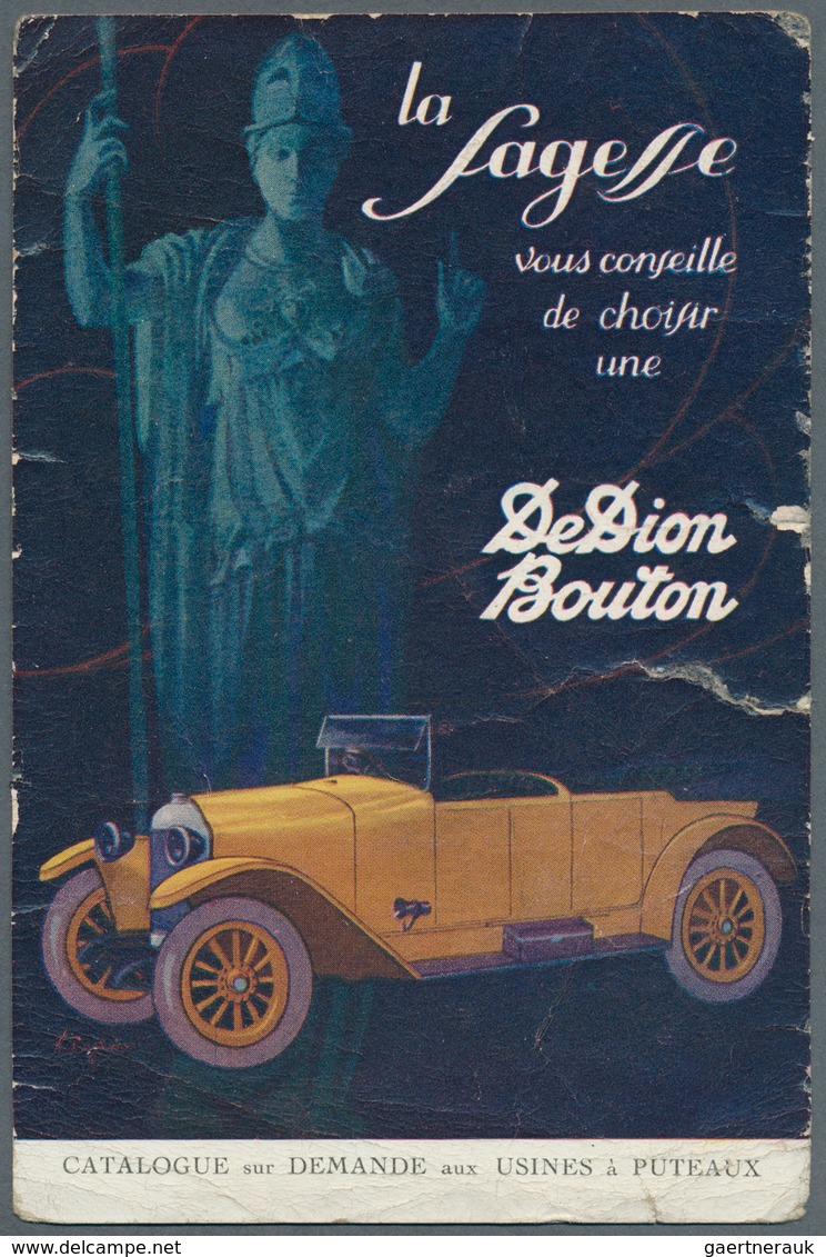 Ansichtskarten: Motive / Thematics: AUTOMOBILE, "De Dion-Bouton" War Ein Französischer Fahrzeugherst - Other & Unclassified