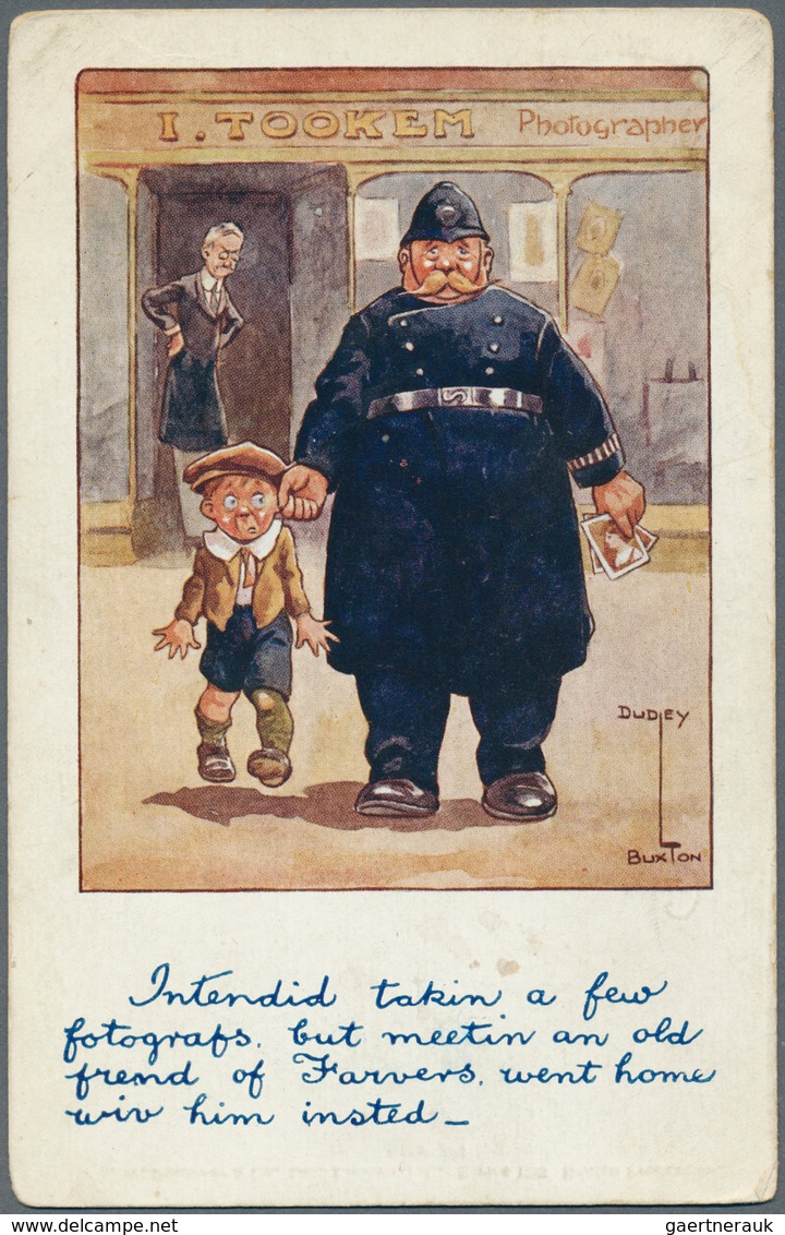 Ansichtskarten: Motive / Thematics: BERUFE / ARBEITSWELT / POLIZEI, Schachtel Mit Ca. 180 Historisch - Autres & Non Classés