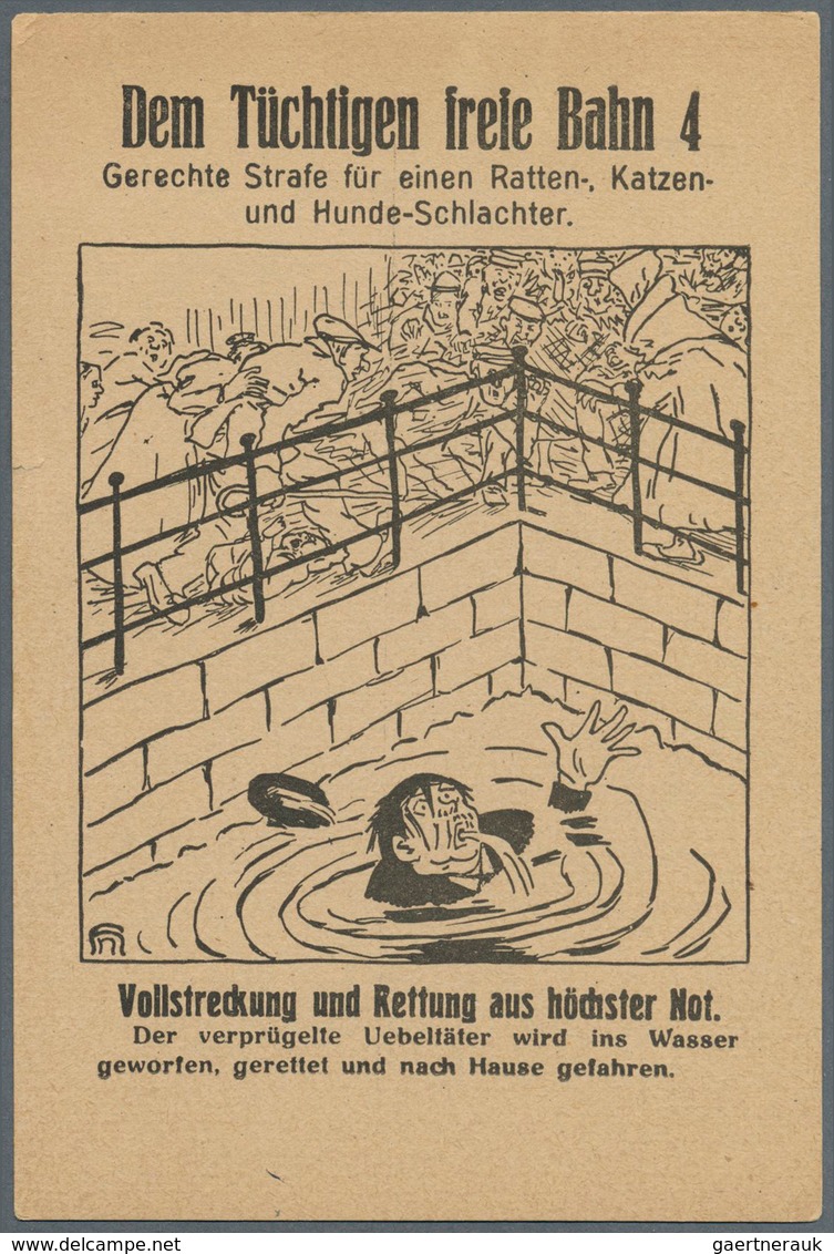 Ansichtskarten: Motive / Thematics: MILITÄR / 1. WELTKRIEG, Interessantes Konvolut Mit 33 Verschiede - Autres & Non Classés