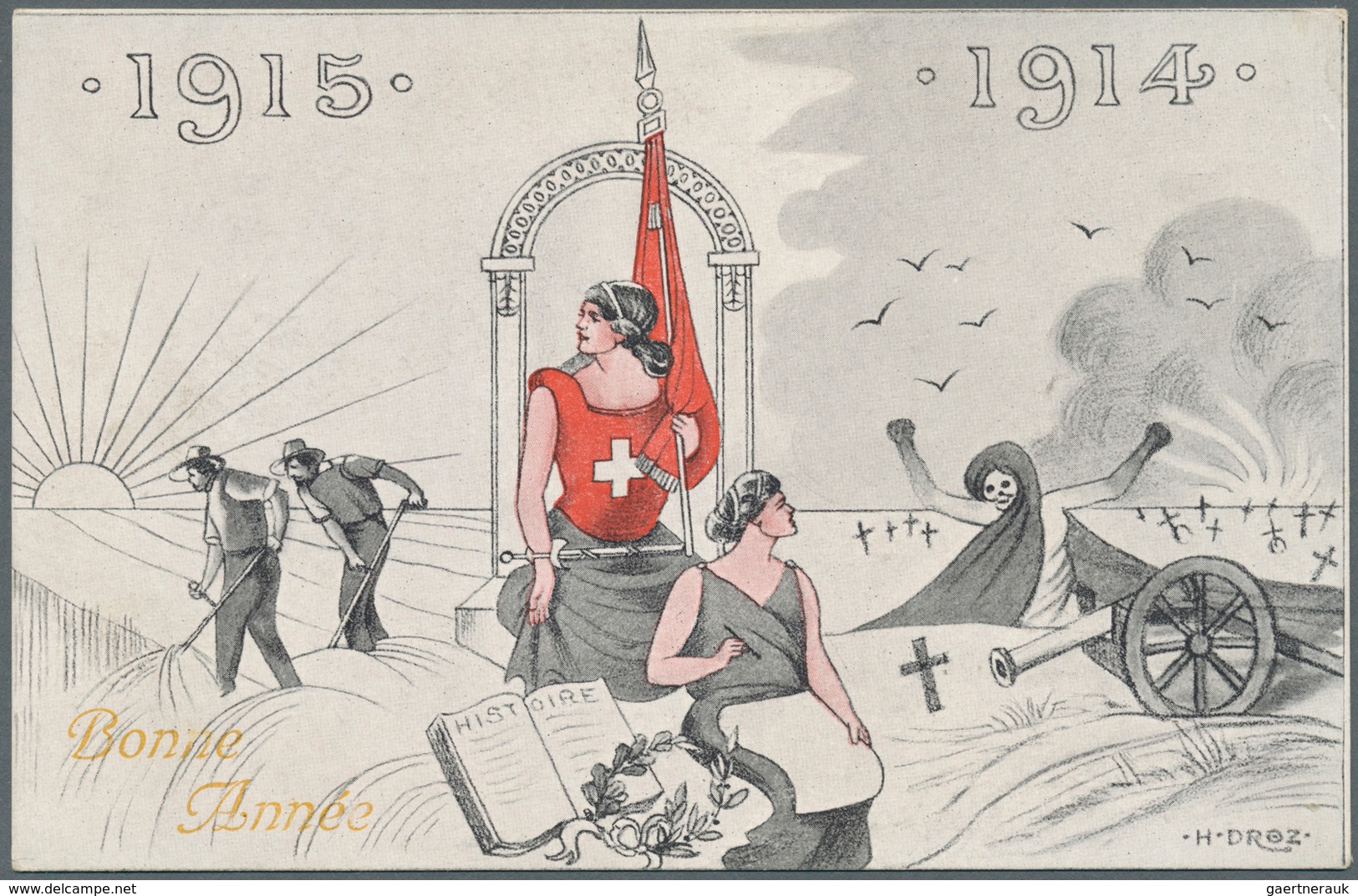 Ansichtskarten: Motive / Thematics: ROTES KREUZ / 1. WELTKRIEG, Französische Sammlung Mit Ca. 420 Ka - Sonstige & Ohne Zuordnung