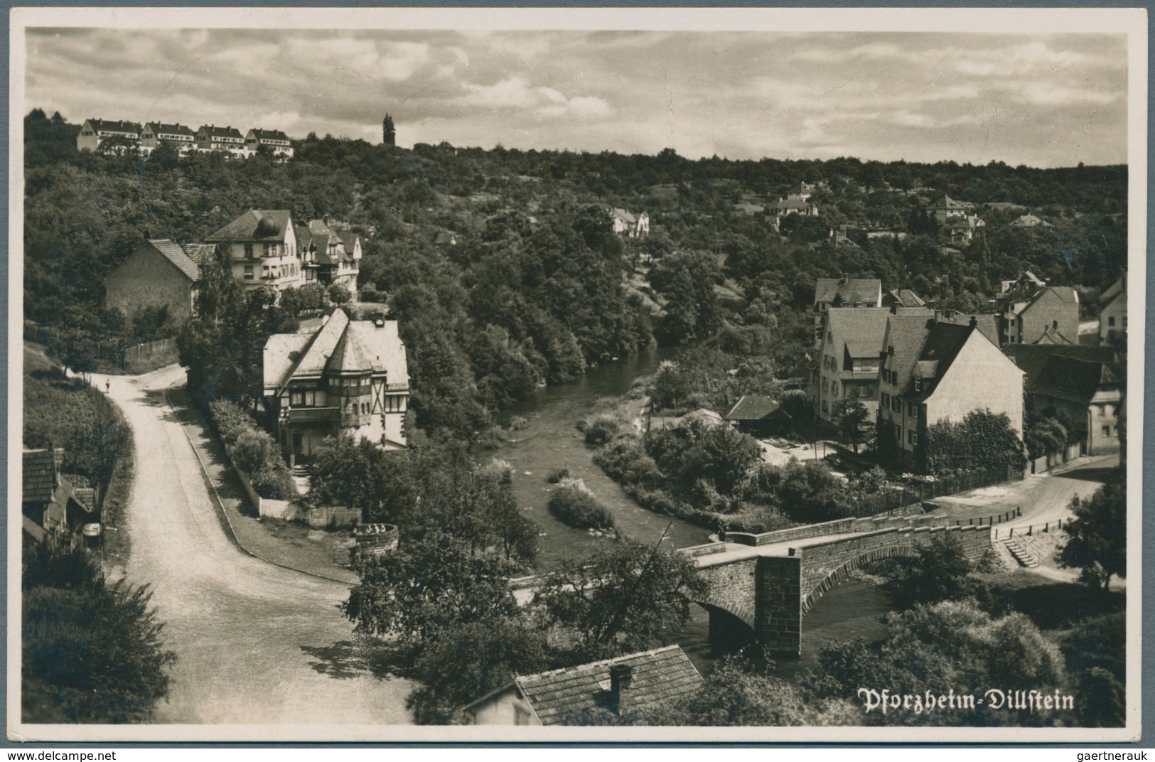 Ansichtskarten: Baden-Württemberg: NÖRDLICHER SCHWARZWALD (alte PLZ 753 - 7546), Karton mit gut 950