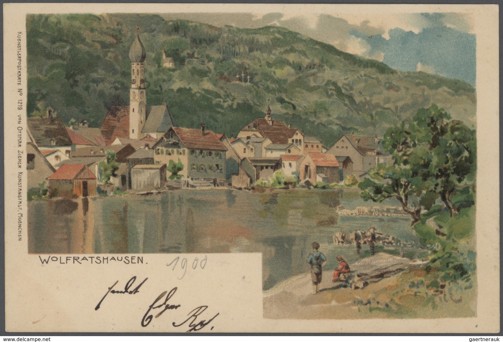 Ansichtskarten: Bayern: WOLFRATSHAUSEN Und Umgebung, (alte PLZ 8190-9197) Mit U.a. Geretsried, Münsi - Otros & Sin Clasificación