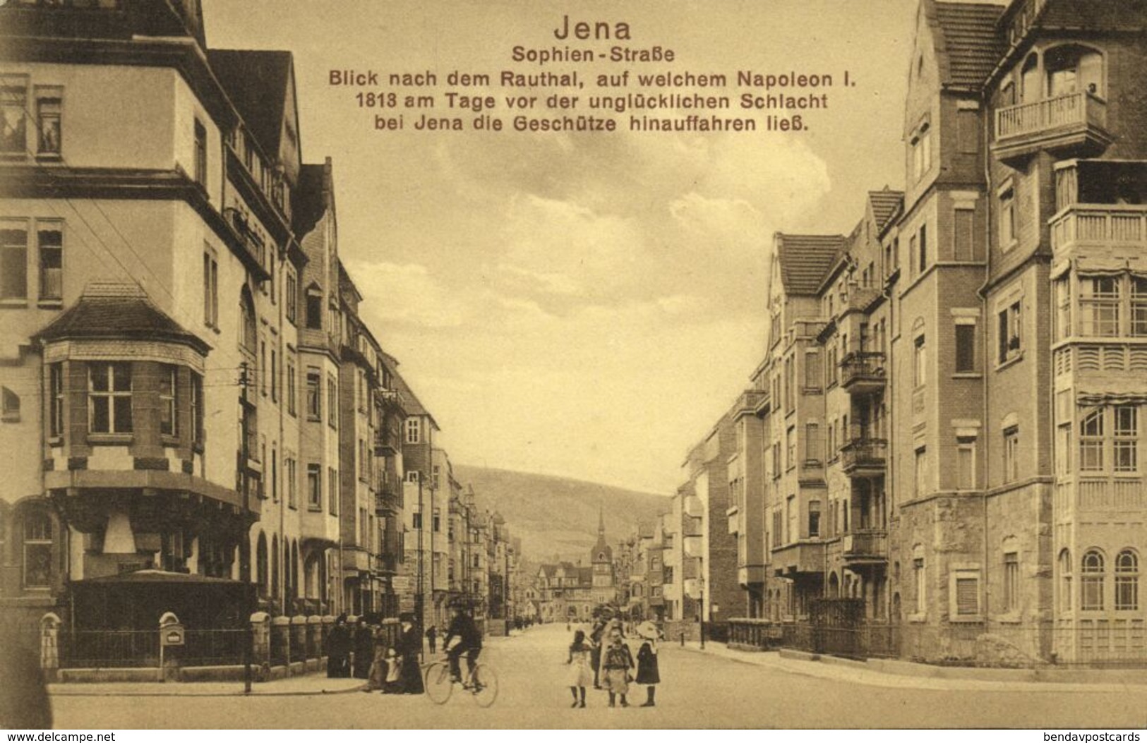 JENA, Sophien-Strasse (1910s) AK - Jena