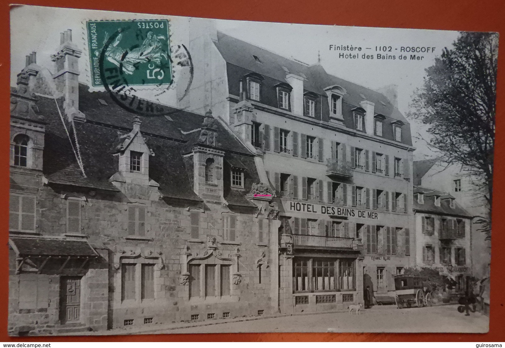 Roscoff : Hôtel Des Bains De Mer - 1910 - Roscoff