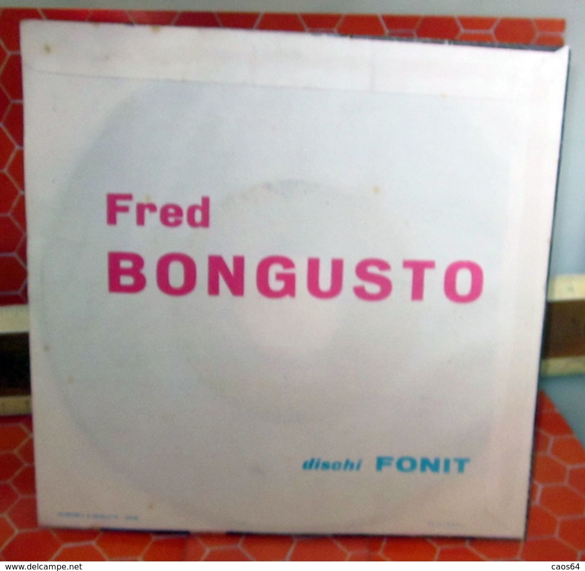 FRED BONGUSTO IL MARE QUEST'ESTATE   45 GIRI  7" - Altri - Musica Italiana