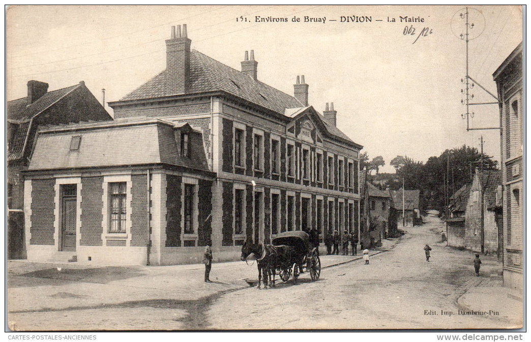 62 DIVION - La Mairie - Divion