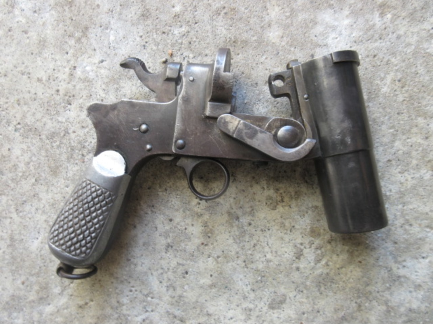 PISTOLET LANCE FUSEES ITALIEN WWII