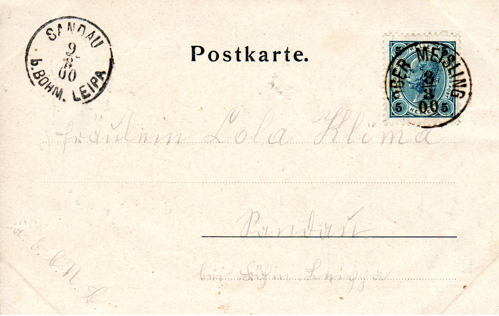 OBERMEISLING / GFÖHL, Ort,  Pfarrhof, Schilderdorf`s Gasthaus, Verlag Fritsch, Wien  8.8.1900 - Scheibbs