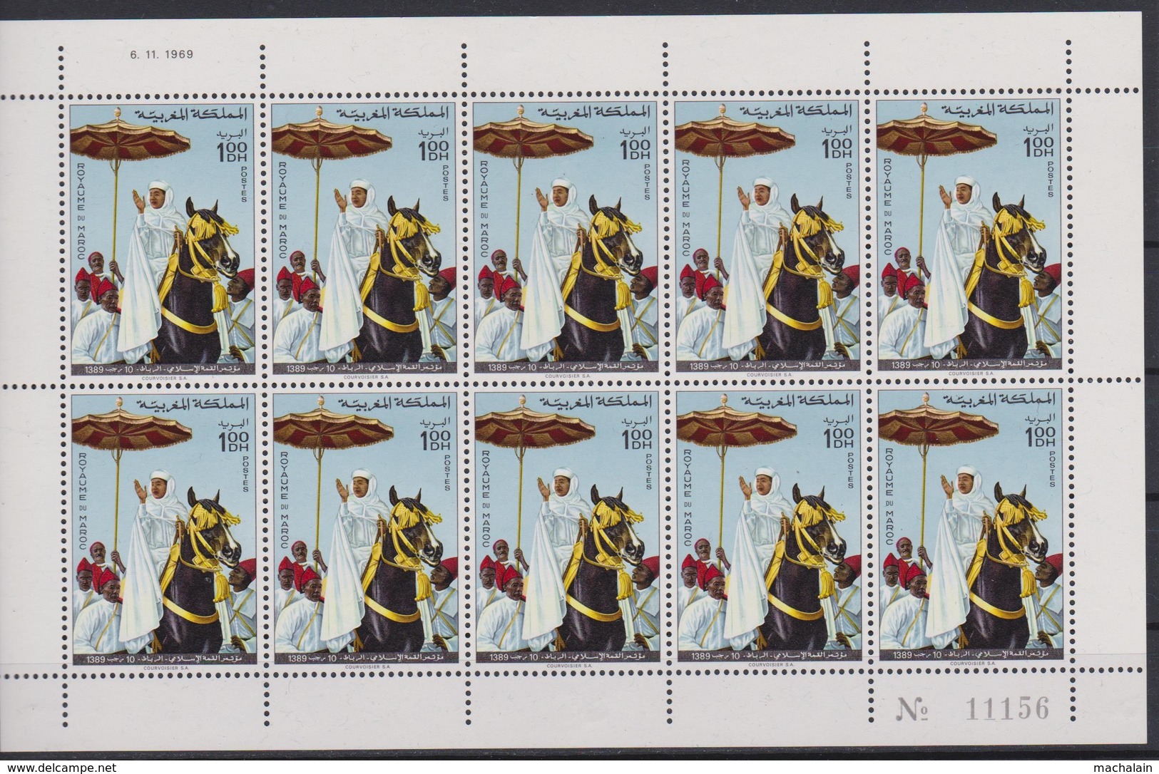 Lot timbres du Maroc tous Neufs** luxe cote = plus de 2600.00 €