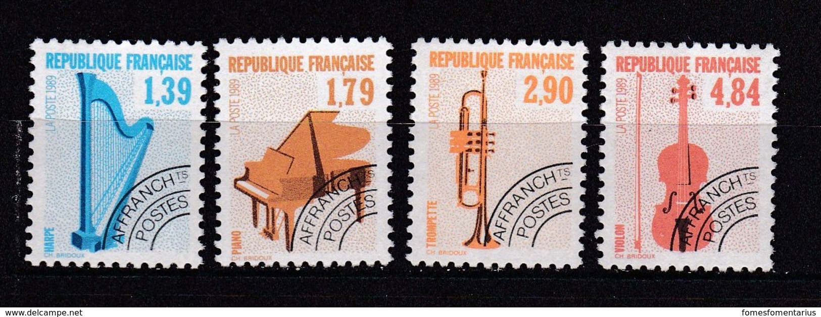 Préo 202 à 205 Instruments De Musique (1) - 1989-2008