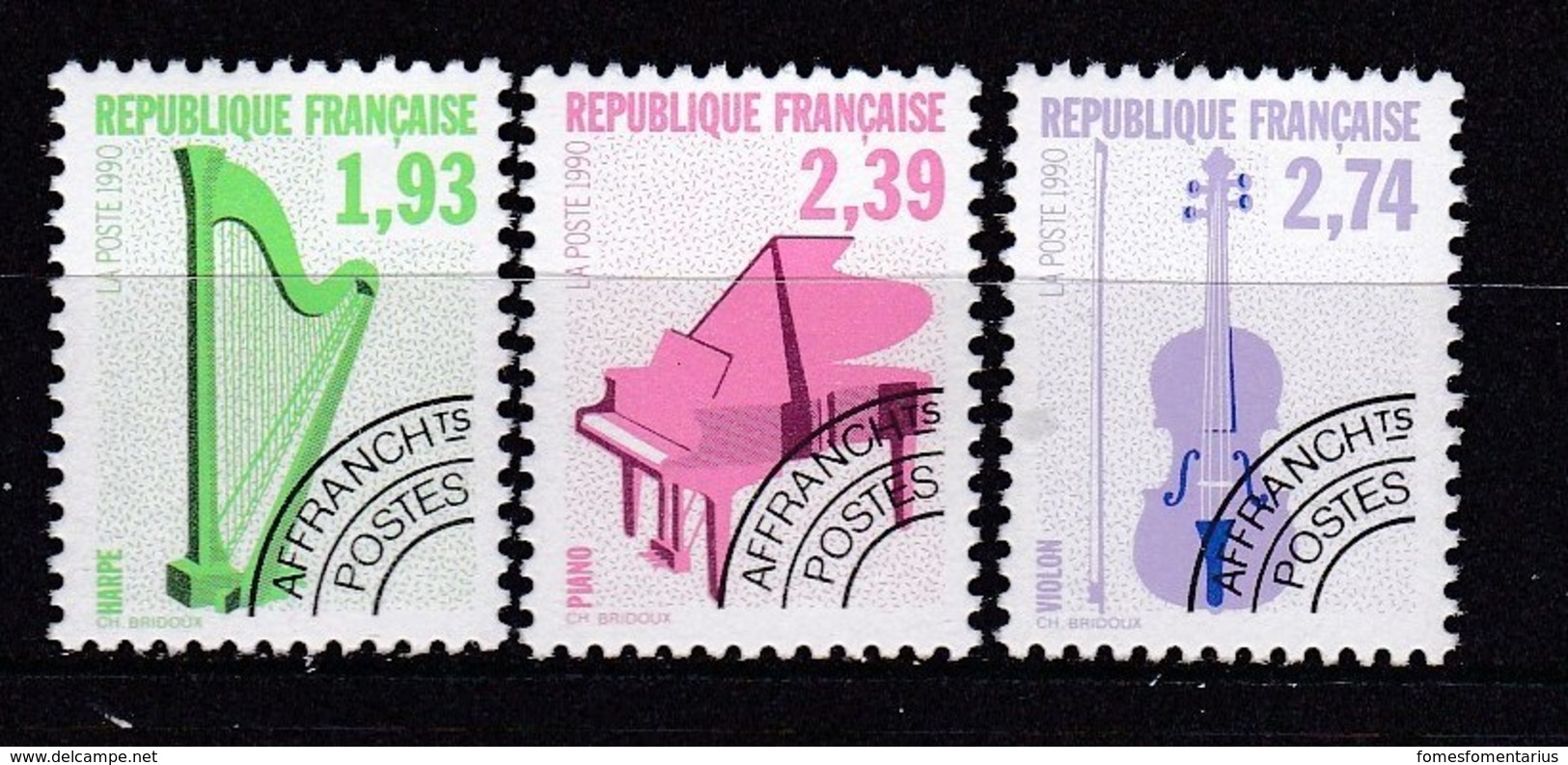 Préo 210 à 212 Instruments De Musique (3) - 1989-2008