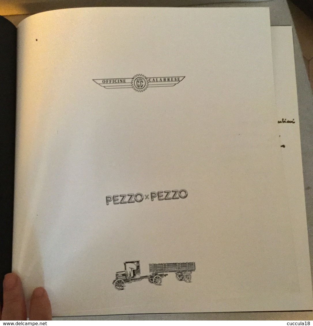 PEZZO X PEZZO - Omaggio A Giuseppe Calabrese - FUORI COMMERCIO - BARI - Sociedad, Política, Economía