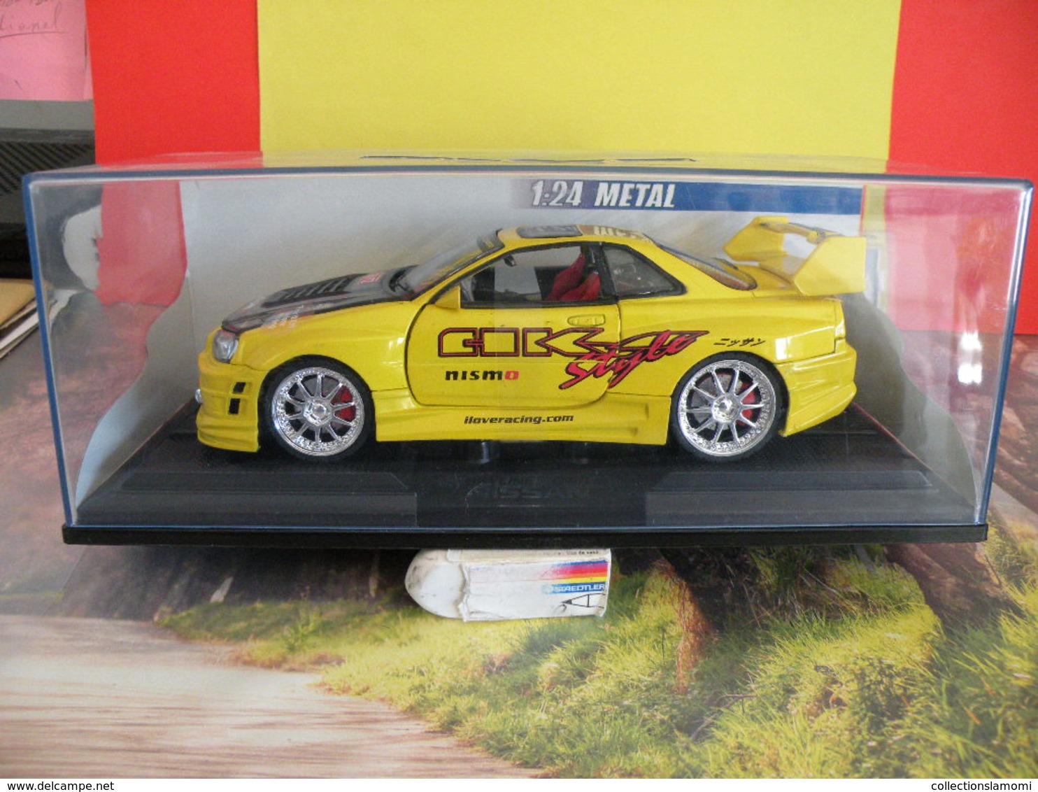 Rallye - Nissan Skyline  GT R - Métal Neuf - 1/24 - Boite Vitrine ( Kentoys ) - Altri & Non Classificati