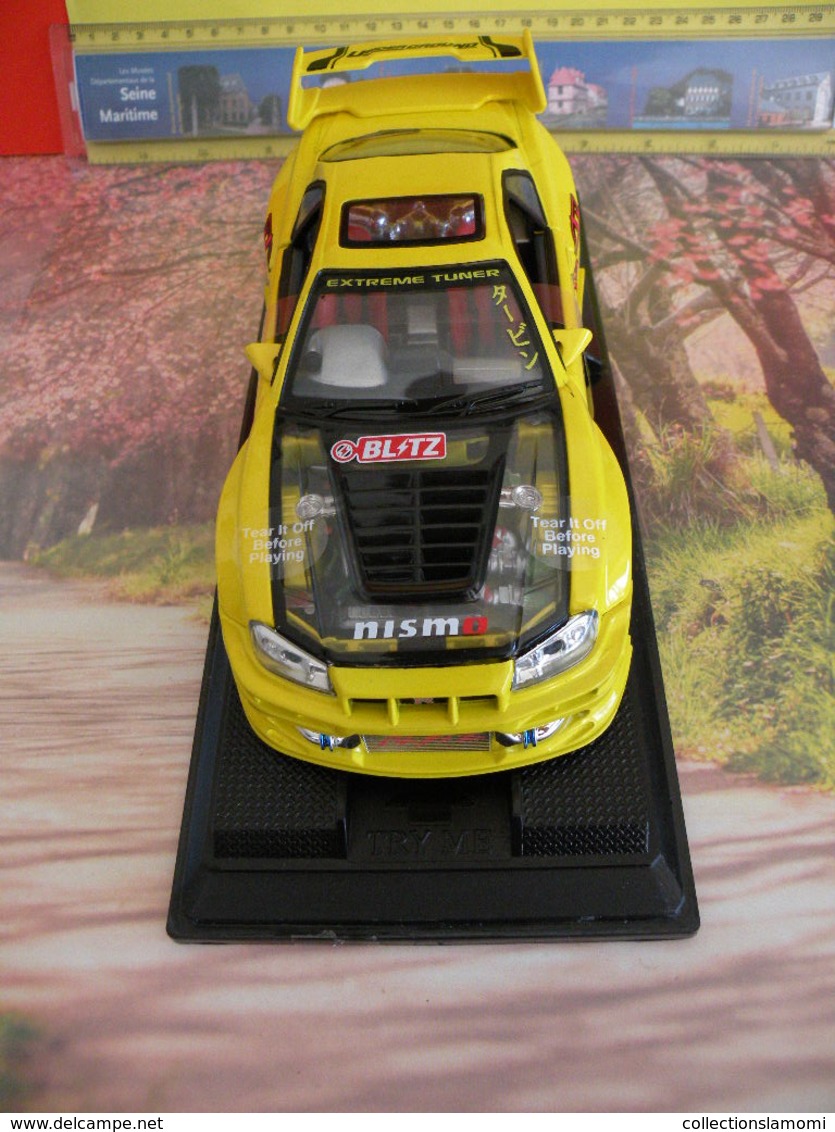 Rallye - Nissan Skyline  GT R - Métal Neuf - 1/24 - Boite Vitrine ( Kentoys ) - Autres & Non Classés