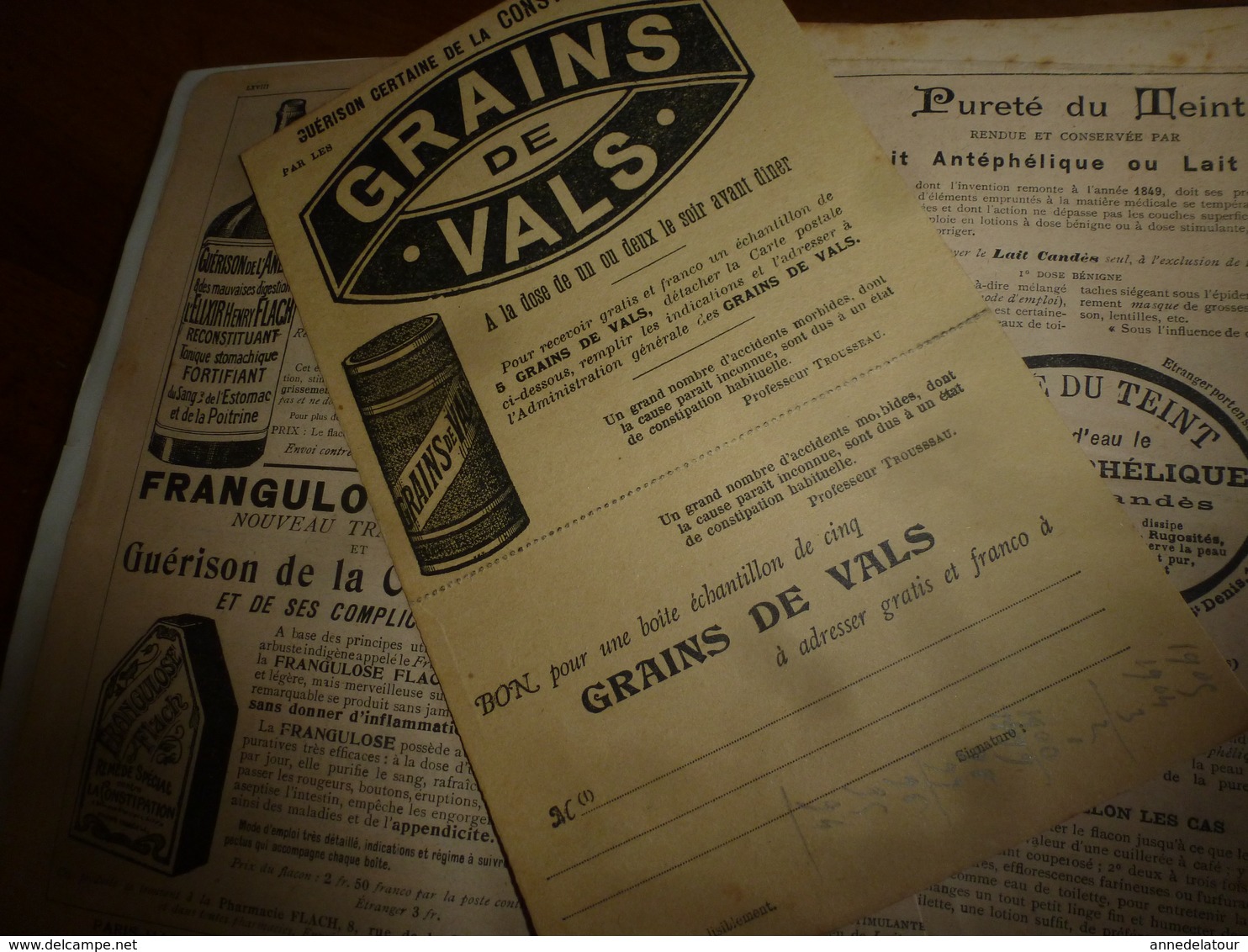 1905 L'HORLOGE DE FLORE ; etc ---->édition originale de luxe ALMANACH HACHETTE