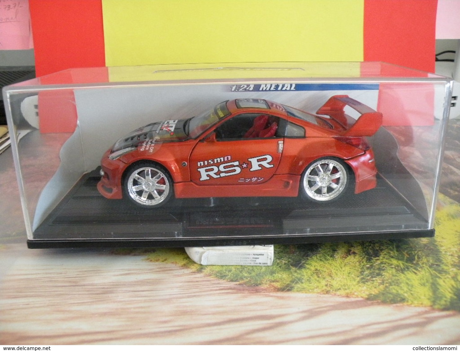 Rallye - Nissan Fairiady 350 Z  GT R - Métal Neuf - 1/24 - Boite Vitrine ( Kentoys 2004 ) - Other & Unclassified