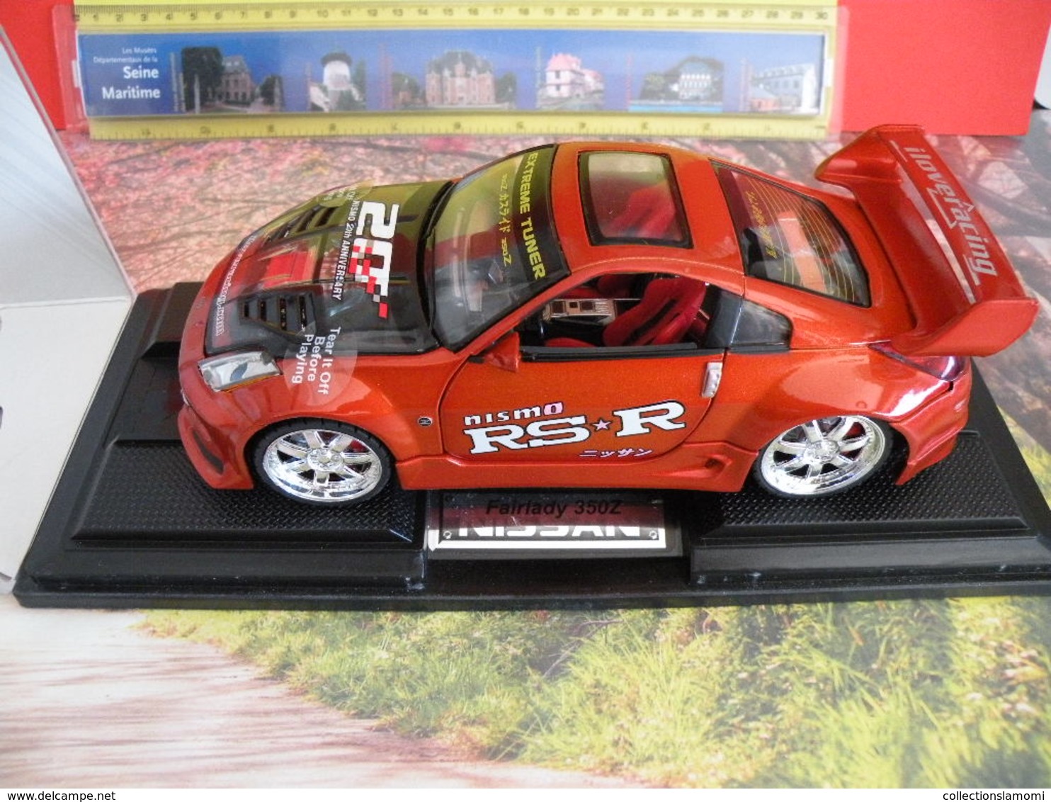 Rallye - Nissan Fairiady 350 Z  GT R - Métal Neuf - 1/24 - Boite Vitrine ( Kentoys 2004 ) - Autres & Non Classés