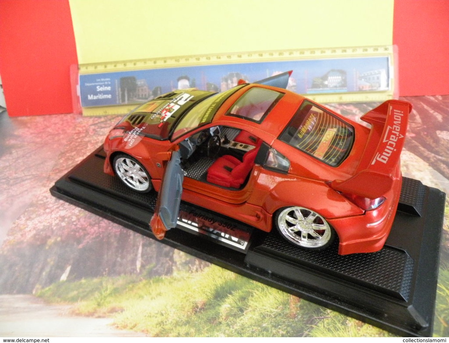 Rallye - Nissan Fairiady 350 Z  GT R - Métal Neuf - 1/24 - Boite Vitrine ( Kentoys 2004 ) - Sonstige & Ohne Zuordnung