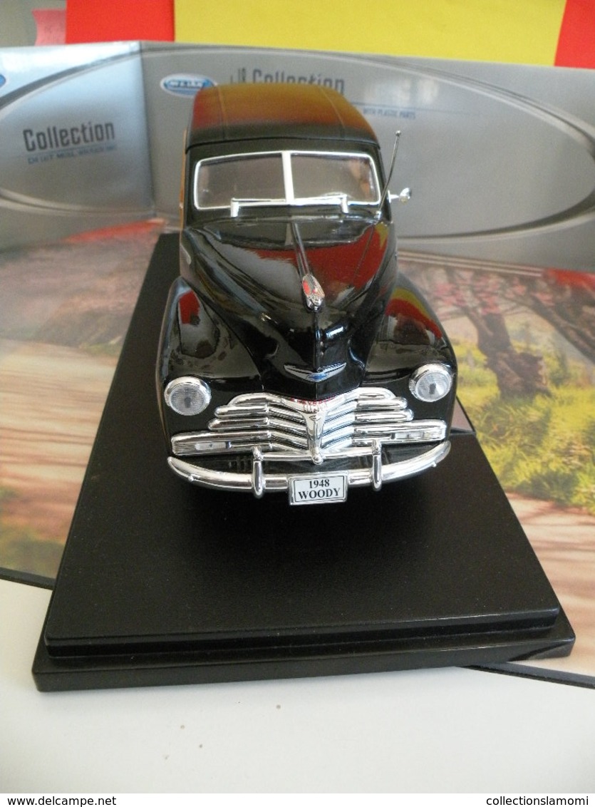 Voiture Américaine - Chevrolet Fleetmaster 1948 - Métal Neuf - 1/18 - Welly - Welly