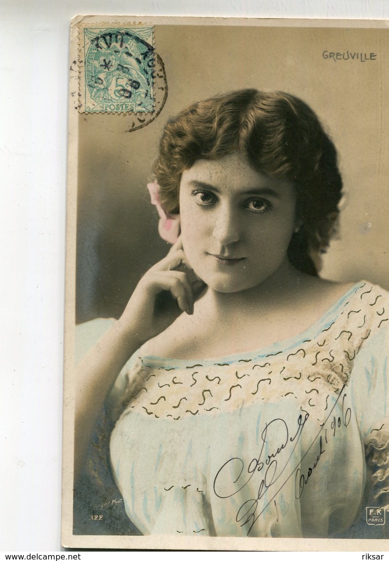 ACTRICE DE THEATRE CREUVILLE - Théâtre