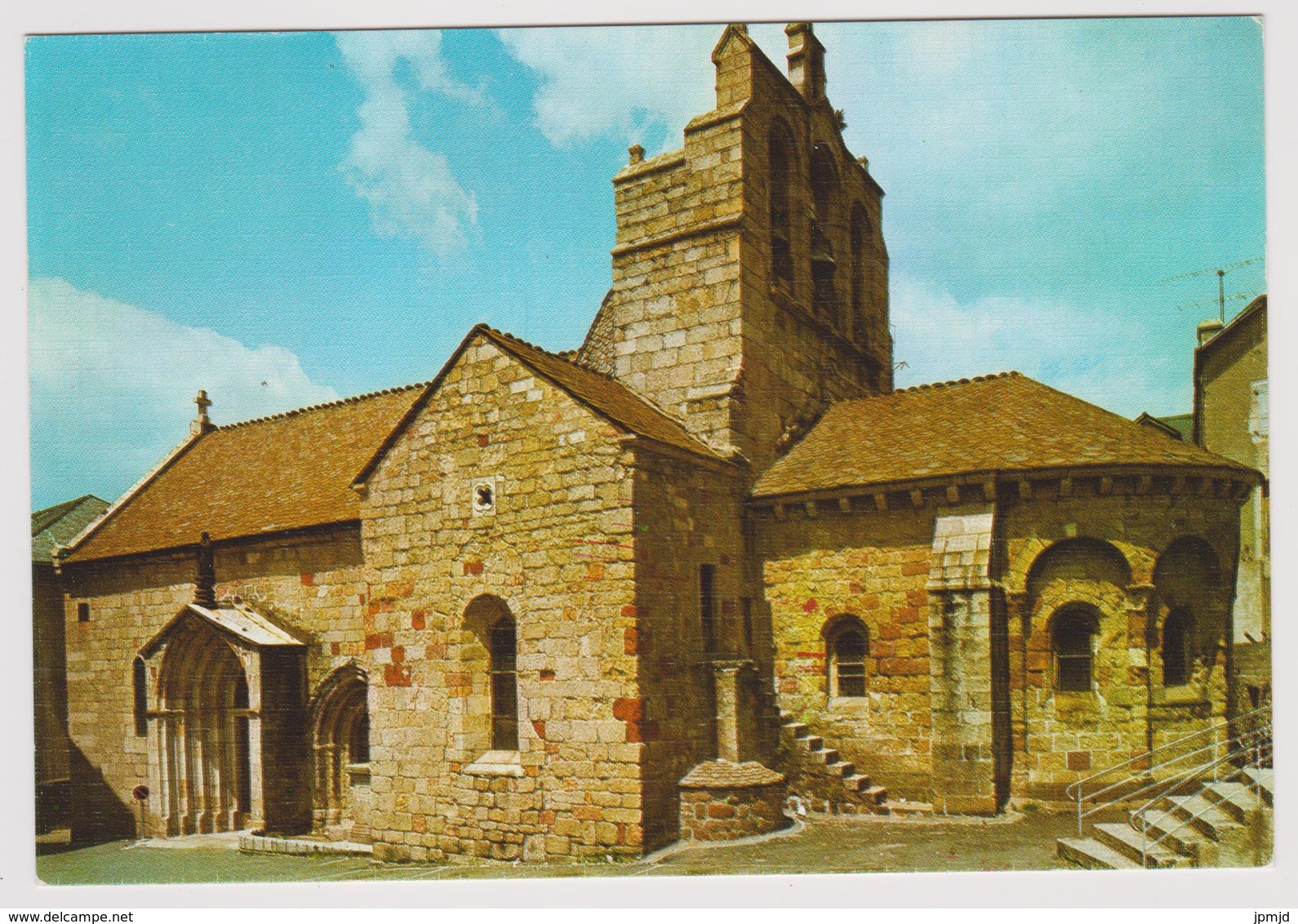 48 - SAINT ALBAN SUR LIMAGNOLE - L'Eglise Romane - Ed. BOS N° 48-168 - Saint Alban Sur Limagnole