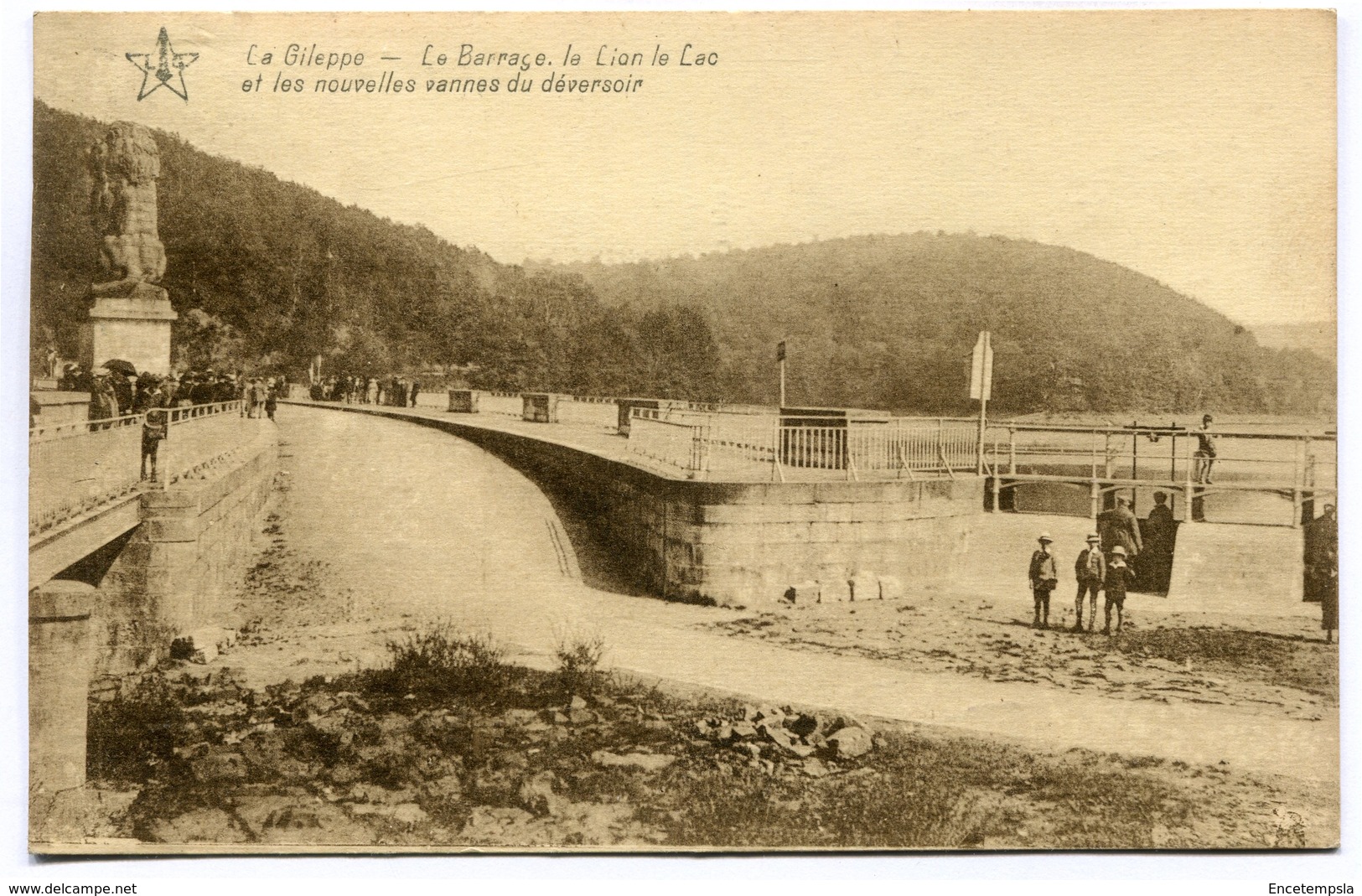CPA - Carte Postale - Belgique - La Gileppe - Le Barrage ( SV5706) - Gileppe (Barrage)