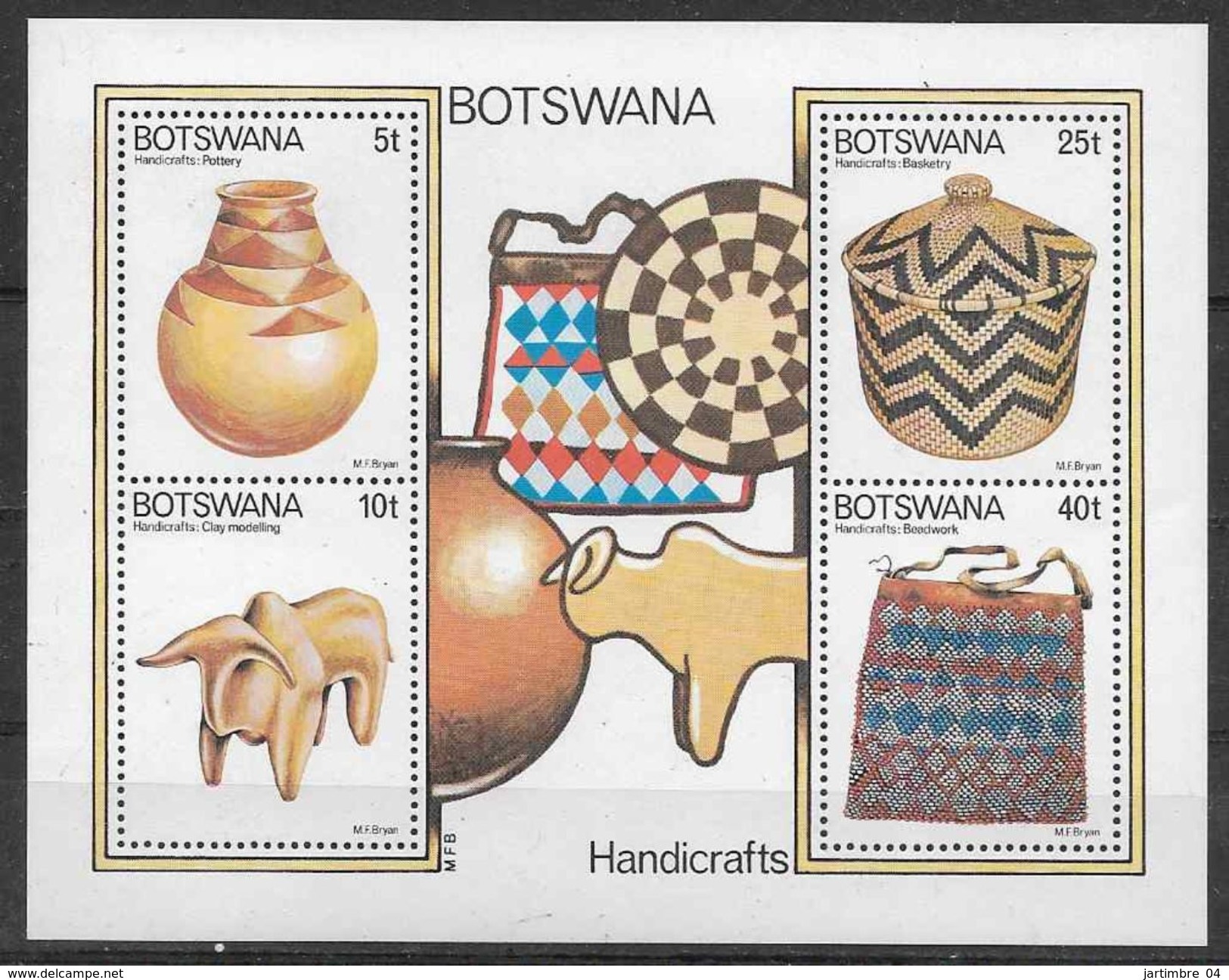 1979 BOTSWANA BF14** Artisanat - Botswana (1966-...)