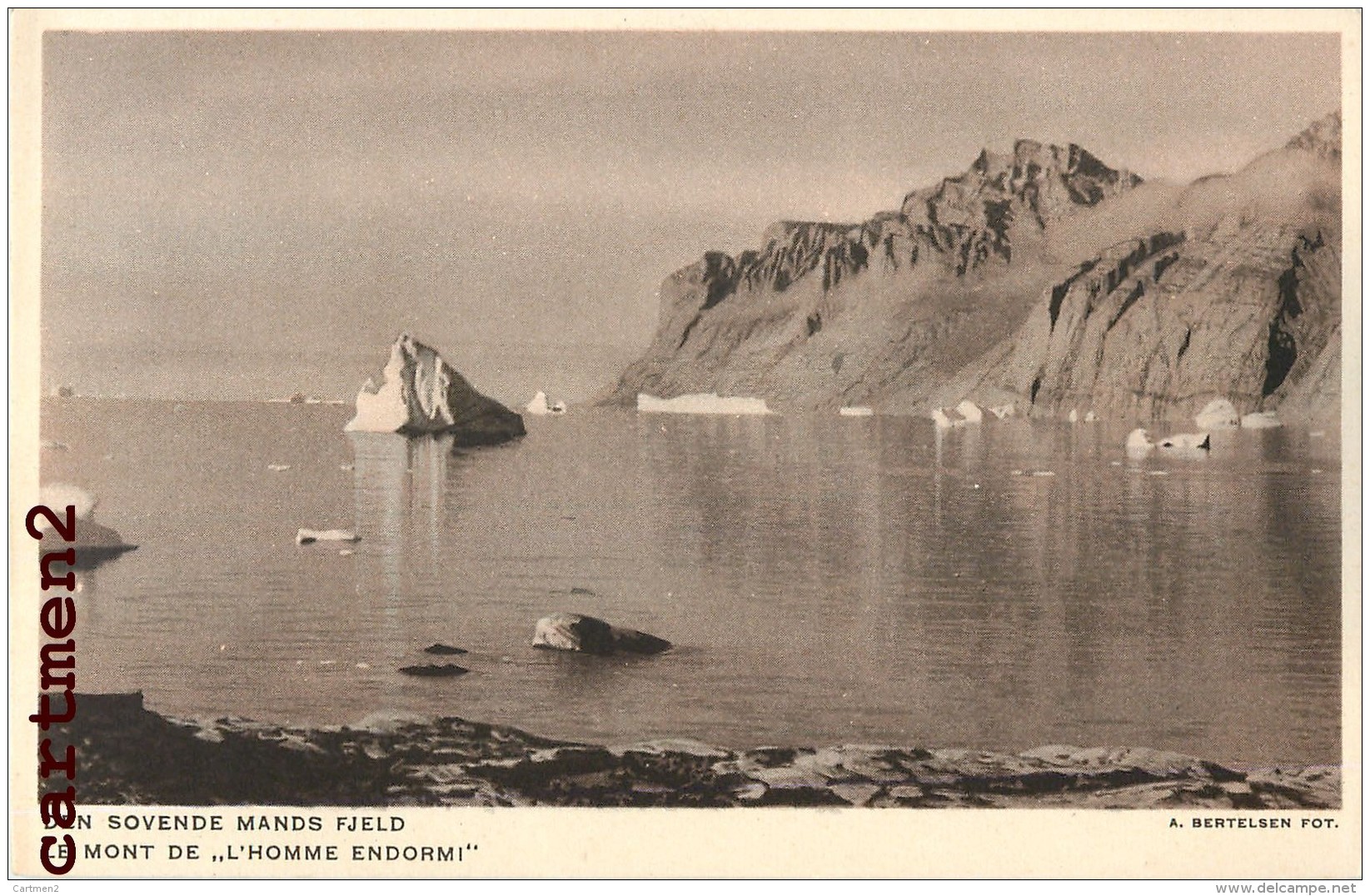 4 CPA : GROENLAND GLACIER FJORD D'UMANAQ VAISSEAU VAÏGAT OSTGRONLAND ANGMAGSSALIK GREENLAND VOILIER POLAIRE - Greenland