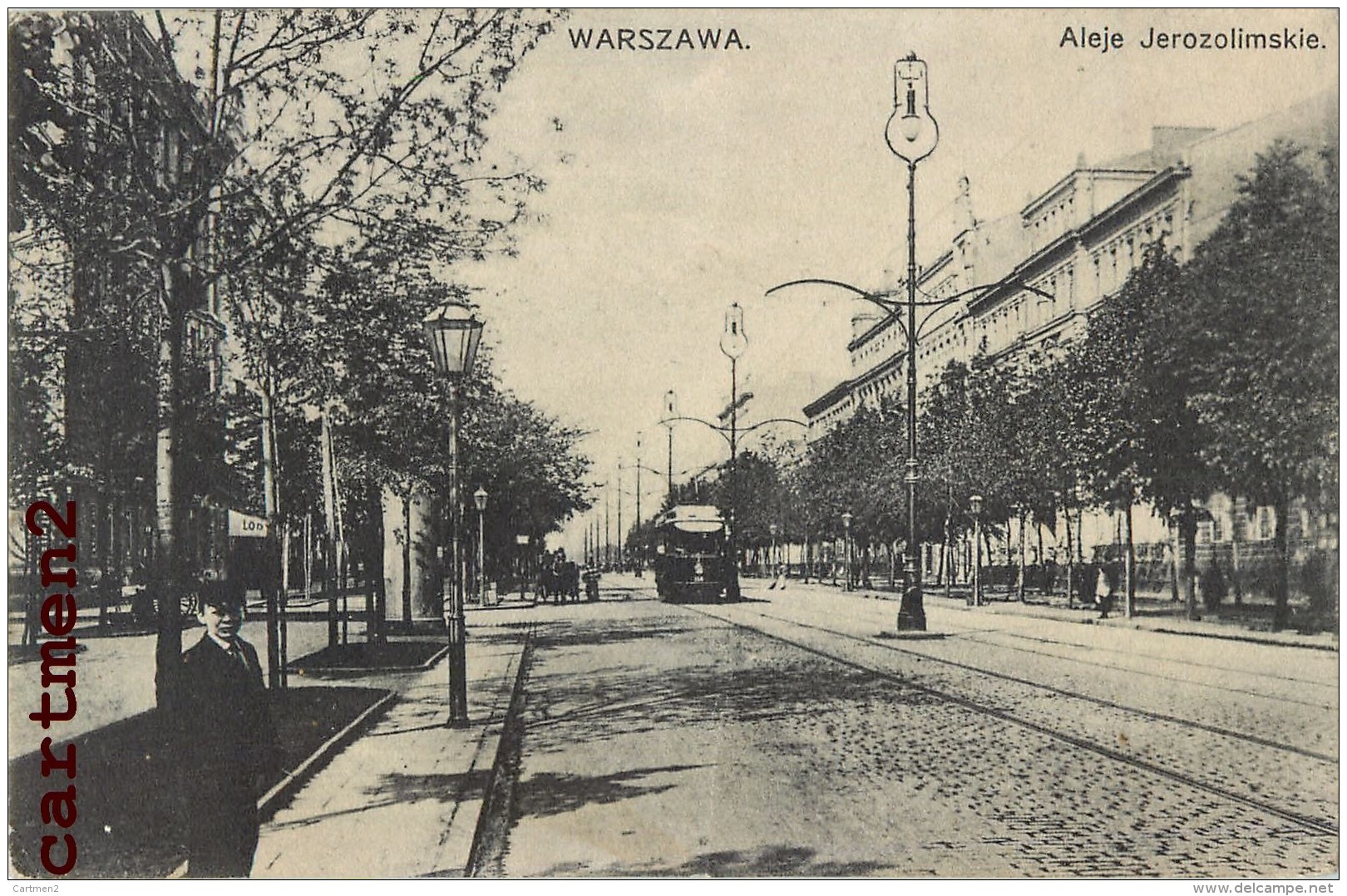 WARSZAWA VARSOVIE POLOGNE POLAND TRAMWAY - Polonia