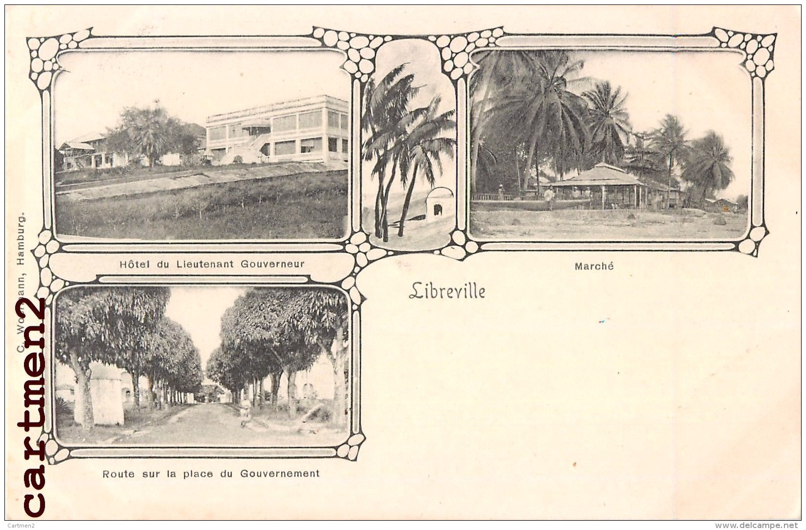 LIBREVILLE GABON MULTIVUES 1900 - Gabon
