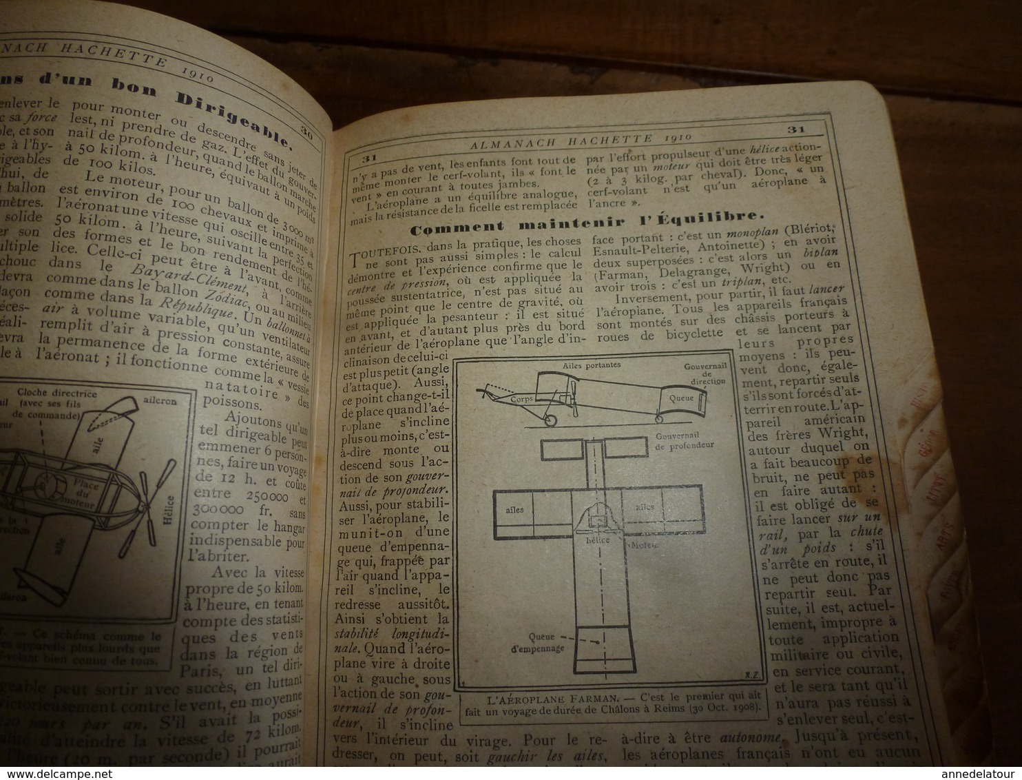 1910 Comment la barbe et les cheveux changent l'homme;etc---> ALMANACH HACHETTE  (Petite Encyclopédie Populaire)